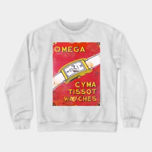 Omeg* Watches Crewneck Sweatshirt